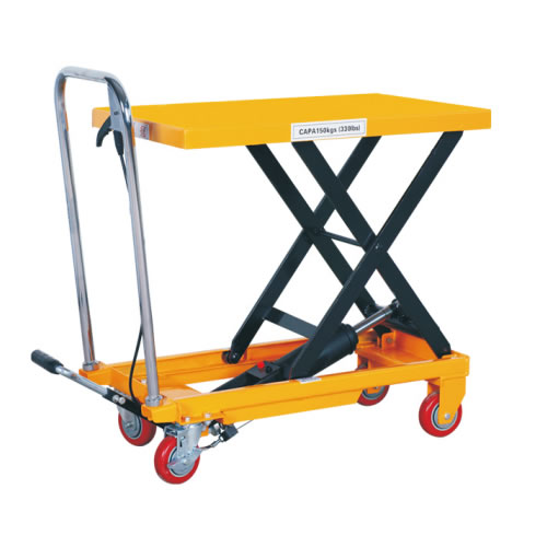 冠航手動液壓單剪叉平臺車（GH0302/0303/0134/1072）